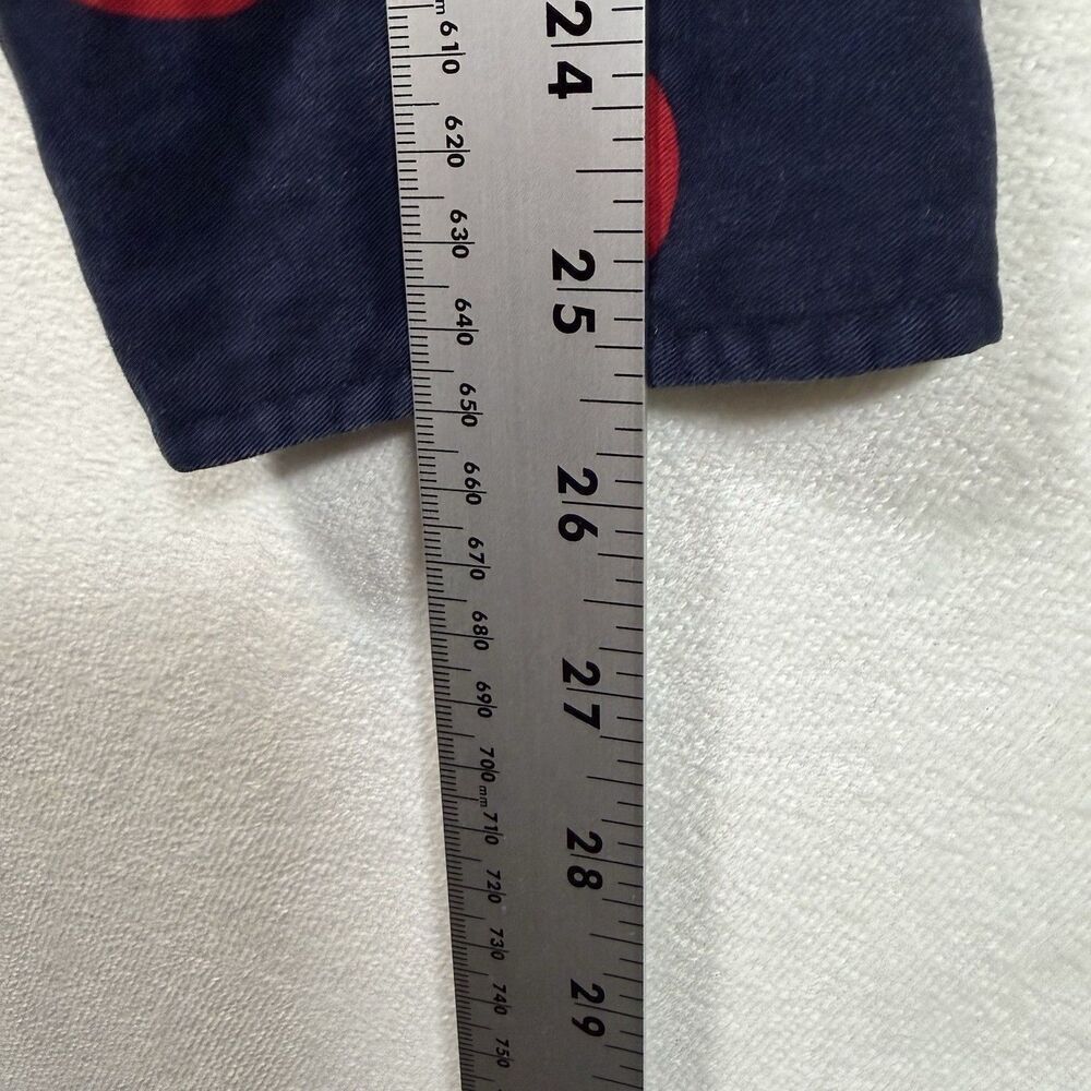 Nautica Vintage 90s Sailing Flags Shirt L Button Down Nautical Maritime Cotton - Picture 12 of 12